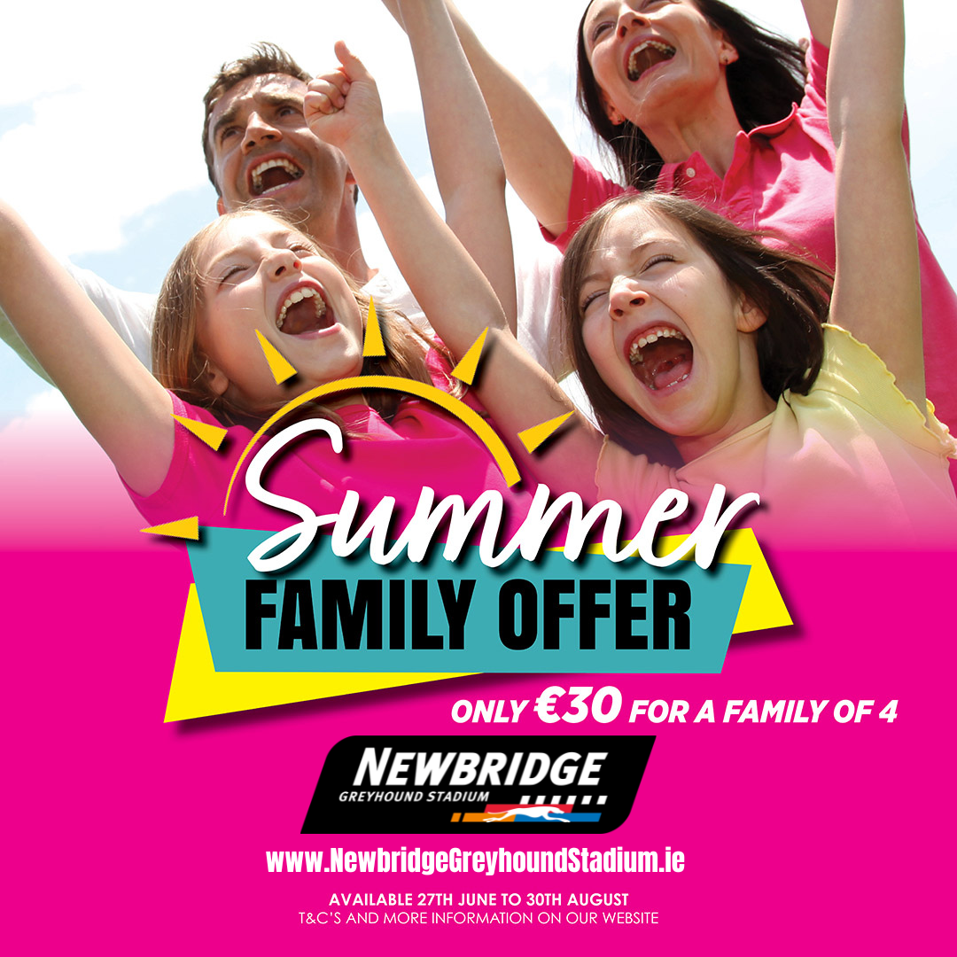 Mullingar Summer family offer family of 4 price €30